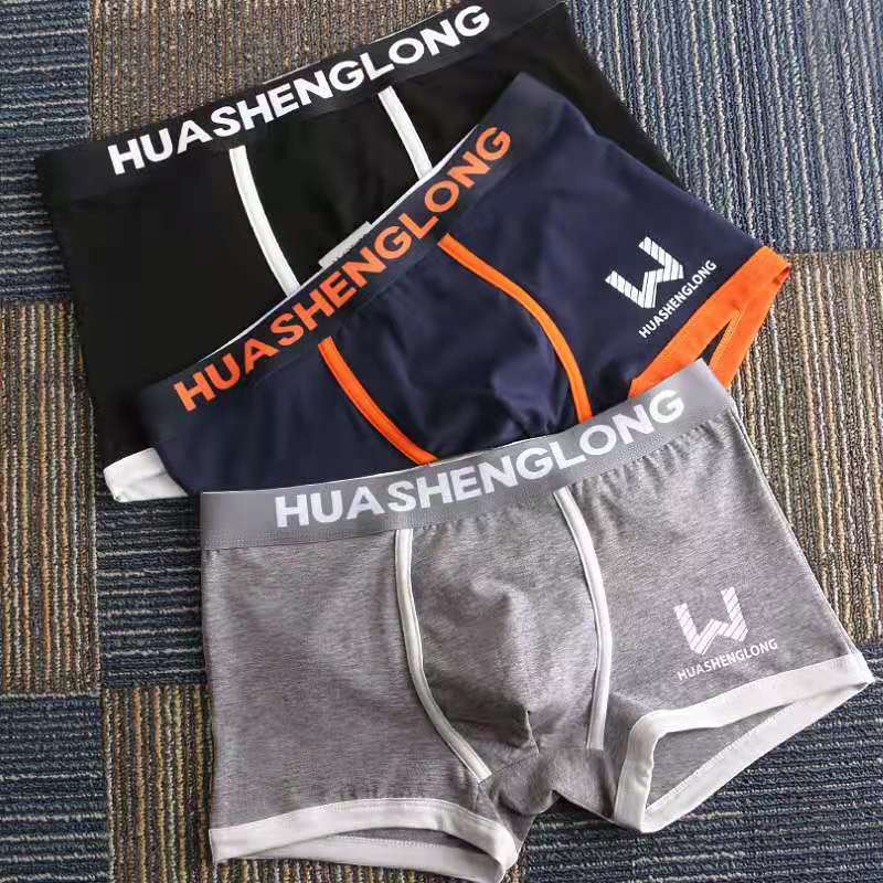 3 stücke männer Boxer Männer Sport Shorts Hochwertige Baumwolle Männliche Unterwäsche Atmungsaktiv Und Bequem Mann Boxer Boxershorts Größe L-3XL XXXL von Joom DACH