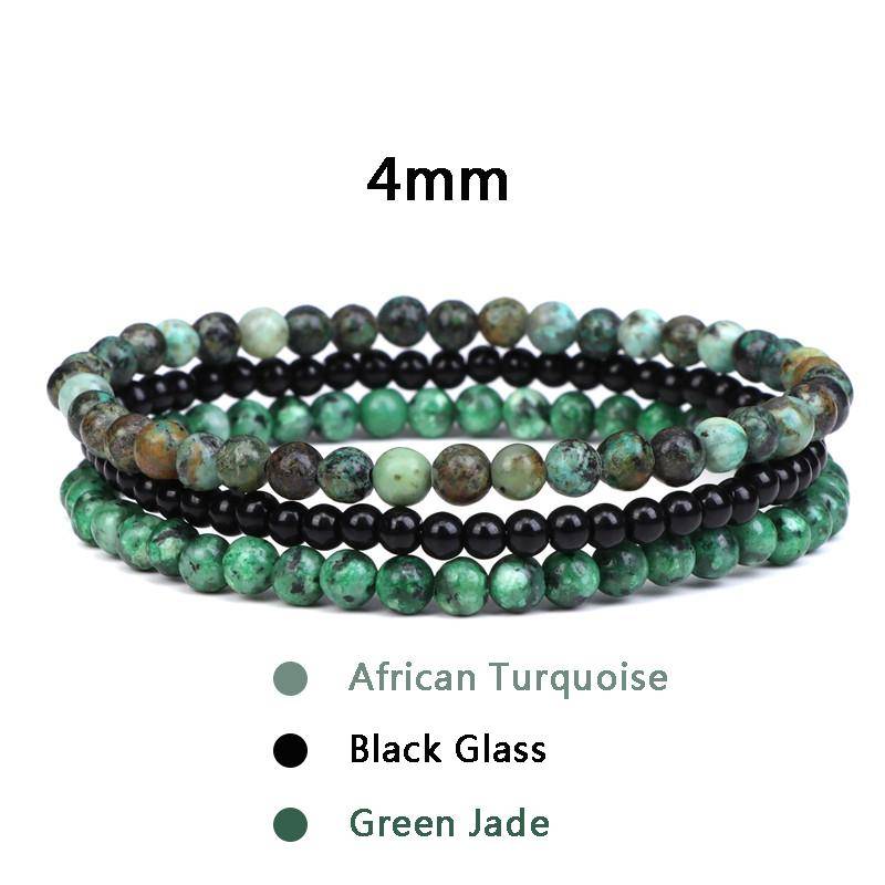 3 teile/satz Paar Distanz Armband Naturstein Achate Quarz Crytsal Perlen Armband für Männer Frauen Yoga Charme Armbänder Schmuck von Joom DACH