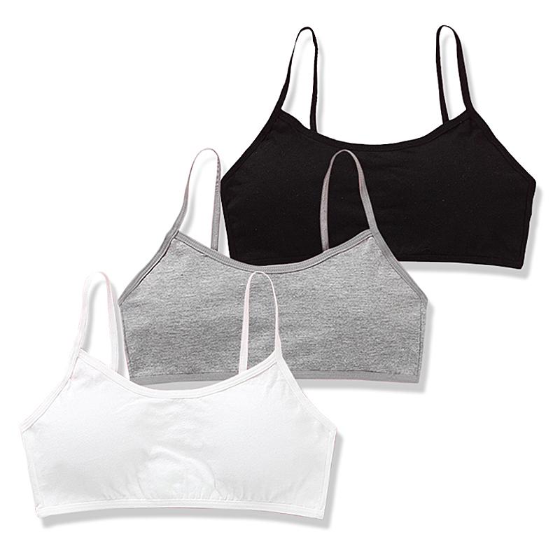 3-teiliger Mädchen-Trainings-BH für 8–16 Jahre Teenager-Mädchen, atmungsaktiver Teenager-Büstenhalter aus Baumwolle, Mädchen-BH, Dessous-Unterwäsche one size 3-teiliger Mädchen-Trainings-BH für 8–16 Jahre Teenager-Mädchen, atmungsaktiver Teenager-Büstenhalter aus Baumwolle, Mädchen-BH, Dessous-Unterwäsche one size von Joom DACH