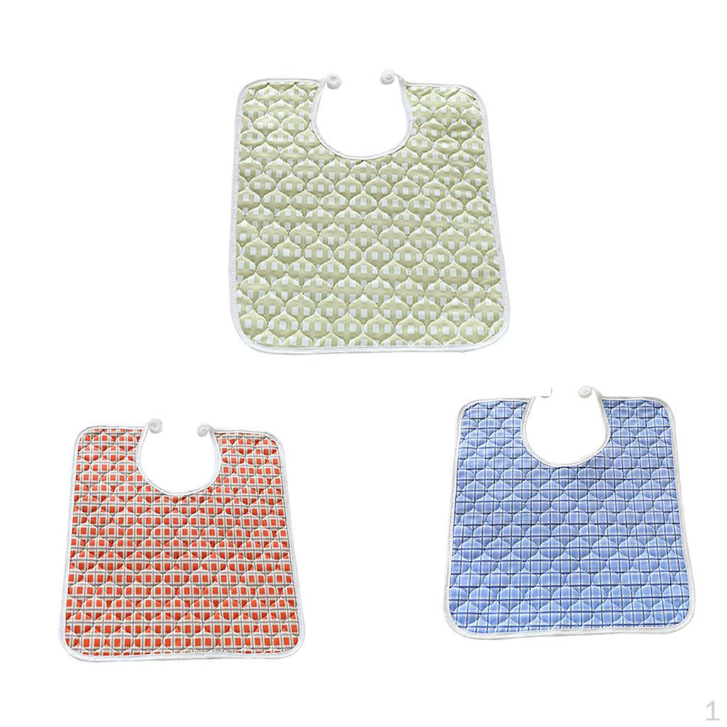 3-teiliges Lätzchen für Erwachsene mit verstellbarem Band Behinderte ältere Menschen von Joom DACH