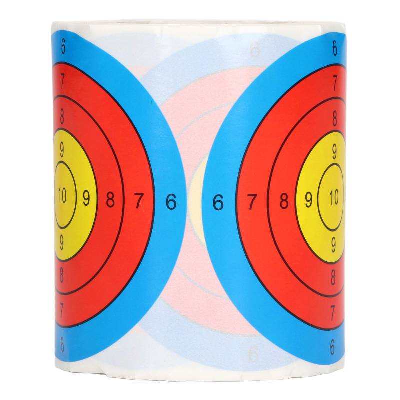 3 zoll Selbst Klebe Ziel Aufkleber 200 Blätter Schießen Splatter Ziel Aufkleber Rolle für von Joom DACH