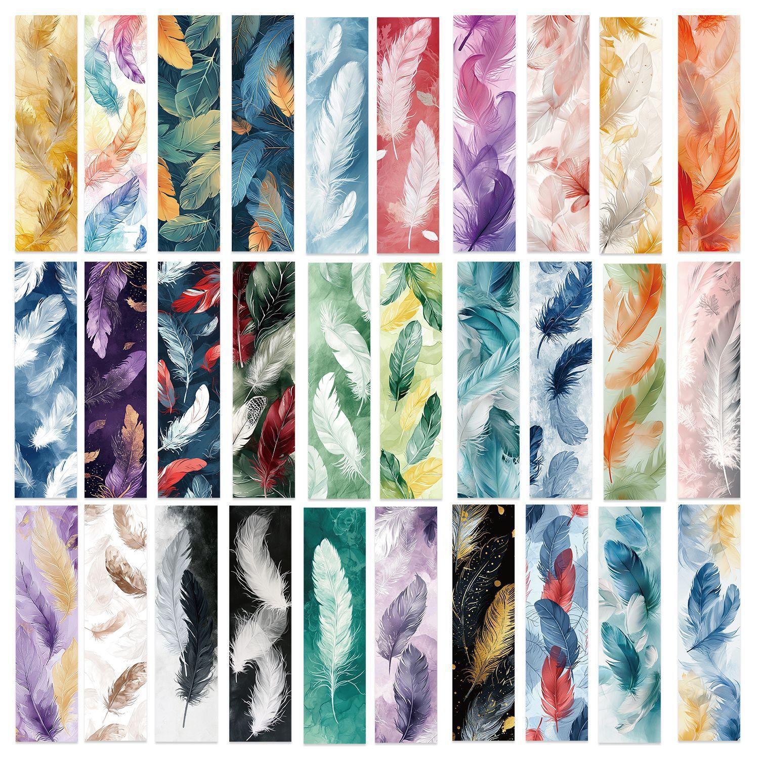 30 Blatt/Box Retro-Lesezeichen im chinesischen Stil, Anime-Vintage-ästhetische Blumenpalast-Lesezeichen für Bücher, Schönheits-Szenario-Lesezeichen 30pcs von Joom DACH