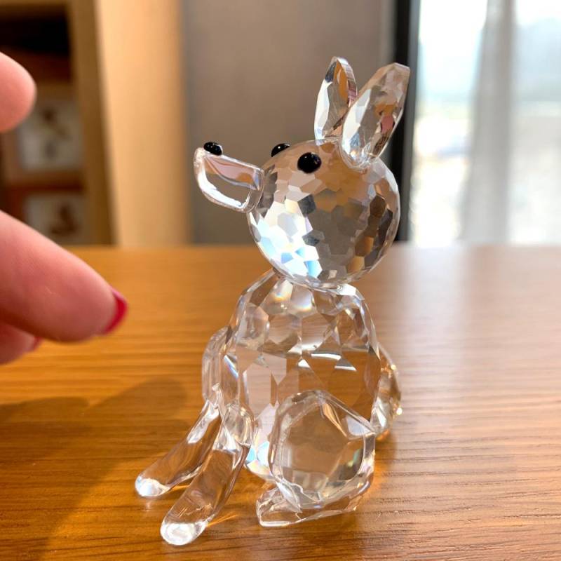 30 Stile Klarer Kristall Niedliche Tierfiguren Glasskulptur Briefbeschwerer Wohndekore Tischdekoration Weihnachten Kinder Dame Gastgeschenk von Joom DACH