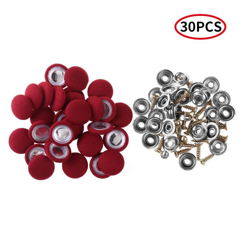 30 Stück Schnallen Universal Auto Innenraum Decke Tuch Befestigungsschraube Kappe Dach Snap Nieten Retainer Automotive Headliner Reparatur Knopf One Size 30 Stück Schnallen Universal Auto Innenraum Decke Tuch Befestigungsschraube Kappe Dach Snap Nieten Retainer Automotive Headliner Reparatur Knopf One Size von Joom DACH