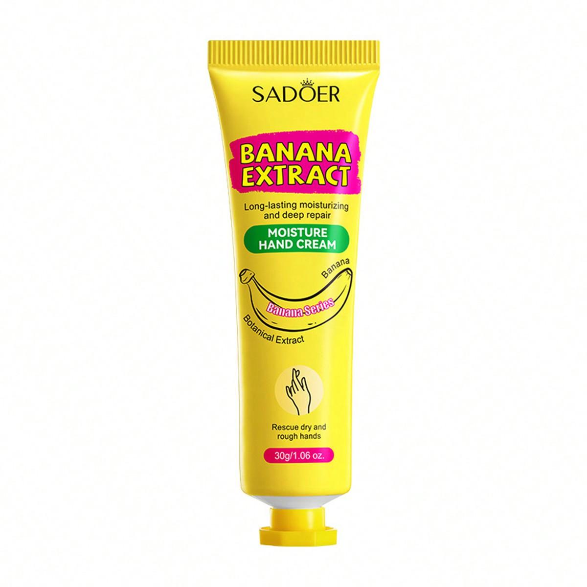 30 g feuchtigkeitsspendende Handcreme mit Bananenextrakt verbessert raue und stumpfe Hände und hellt den Hautton auf. 30g* 5pcs gelb von Joom DACH