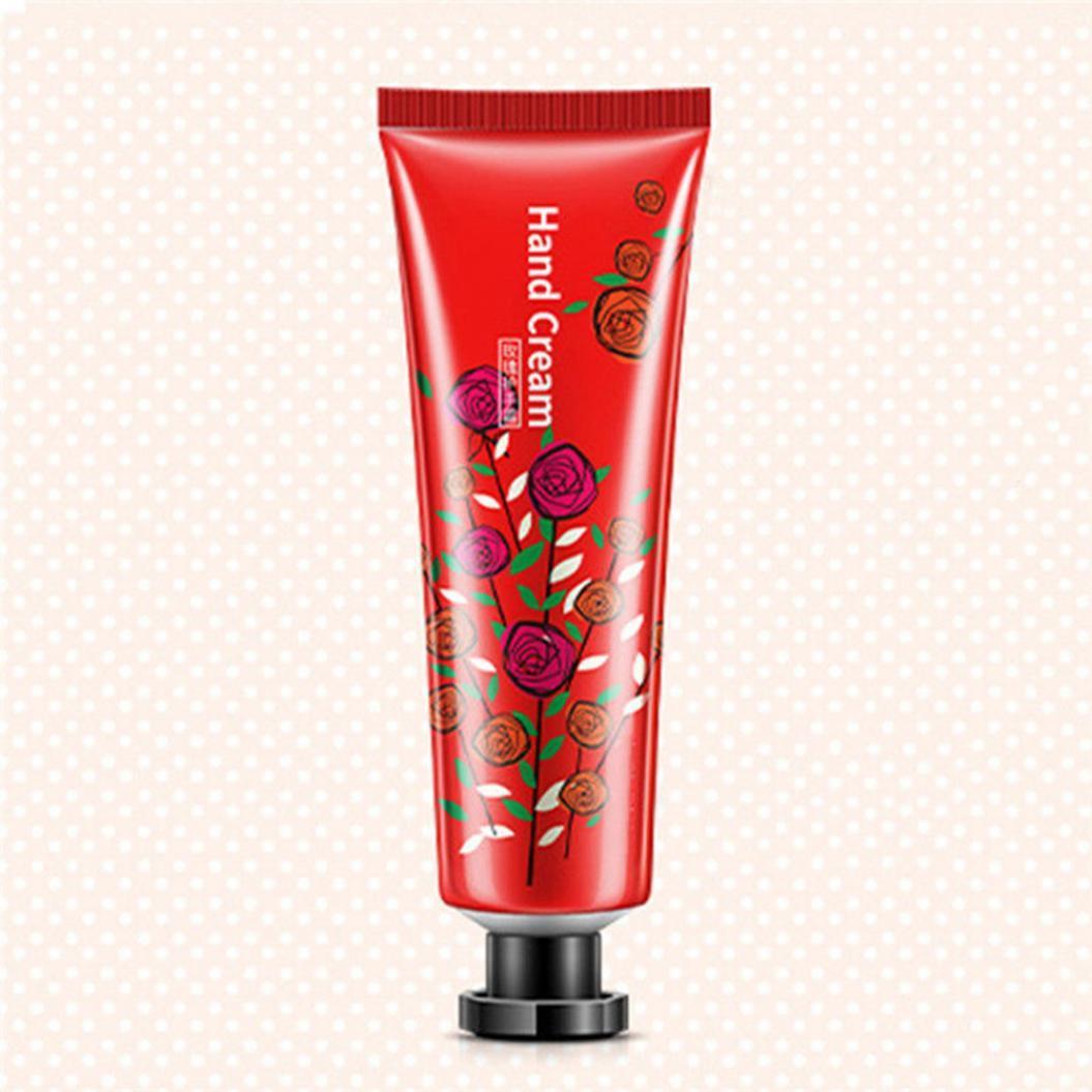 30 g natürliche Pflanzenessenz, nährende Handcreme, feuchtigkeitsspendende, duftende Handlotion rose von Joom DACH