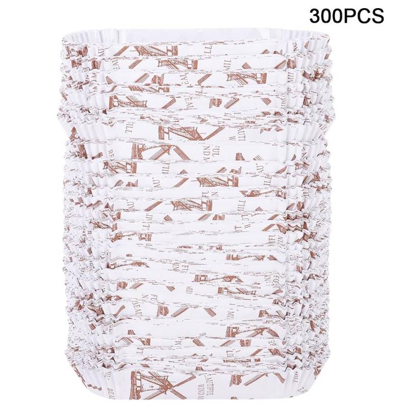 300Pcs Haushalt Cupcake Wrapper Fall Kuchen Papier Tasse Küche Gebäck Backen Zubehör(Windmühle von Joom DACH