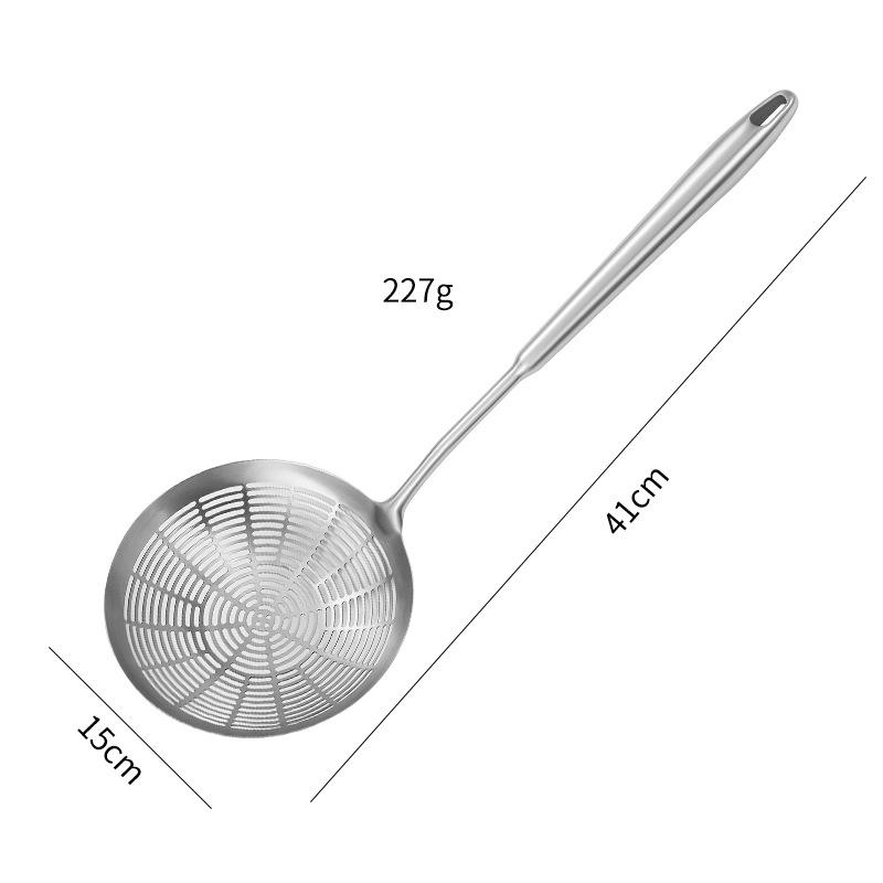 304 Edelstahl Küche Große Sieb Holzgriff Nudeln Schöpfkelle Sieb Löffel Lebensmittel Skimmer Filter Kochen Geschirr von Joom DACH