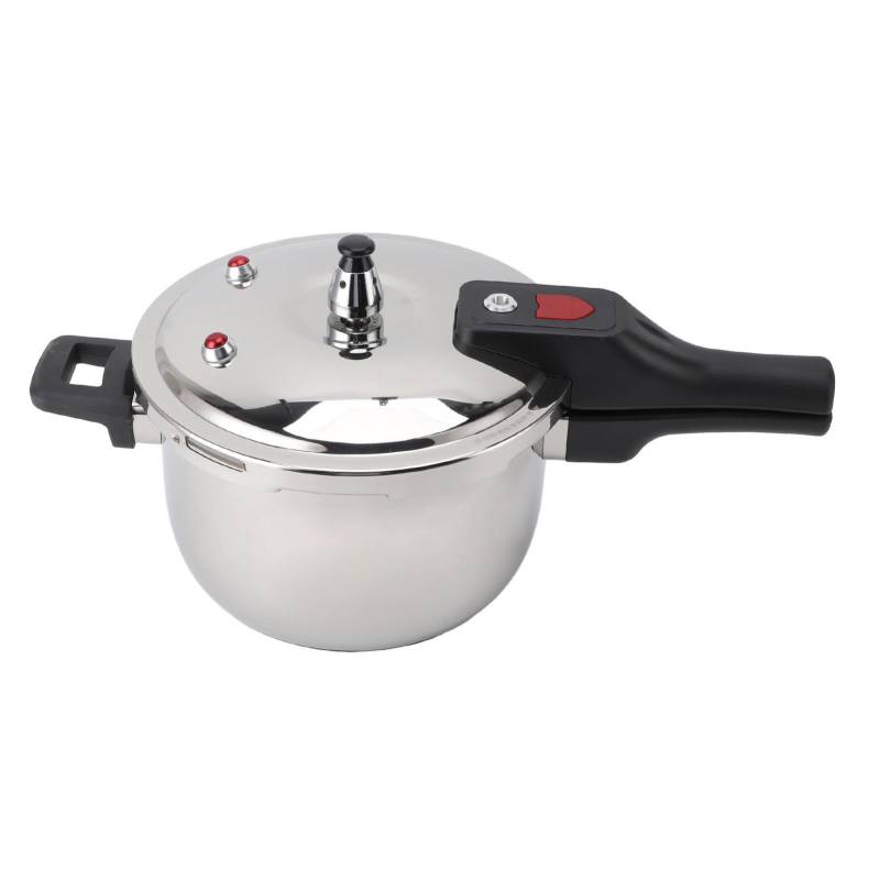 304 Edelstahl Schnellkochtopf Suppentopf Schnelles Kochen Energieeffiziente Multifunktionsküche 3L 18cm von Joom DACH