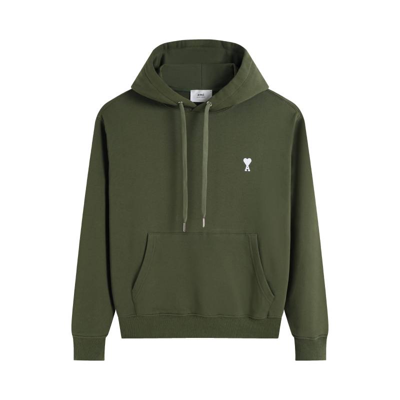 307 AMI 2025 Herbst und Winter Neues besticktes hochwertiges Baumwoll-Kapuzensweatshirt, Hoodie, Herren-Pullover L von Joom DACH