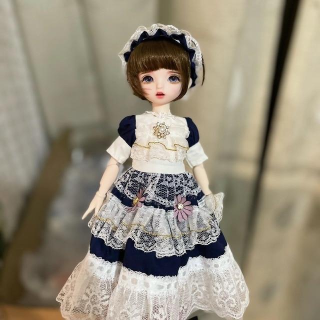 30CM Handgemachte Mini Puppe Niedlichen Puppen Prinzessin Kleidung Anzug Kind Spielzeug Mädchen Geschenke 30cm von Joom DACH