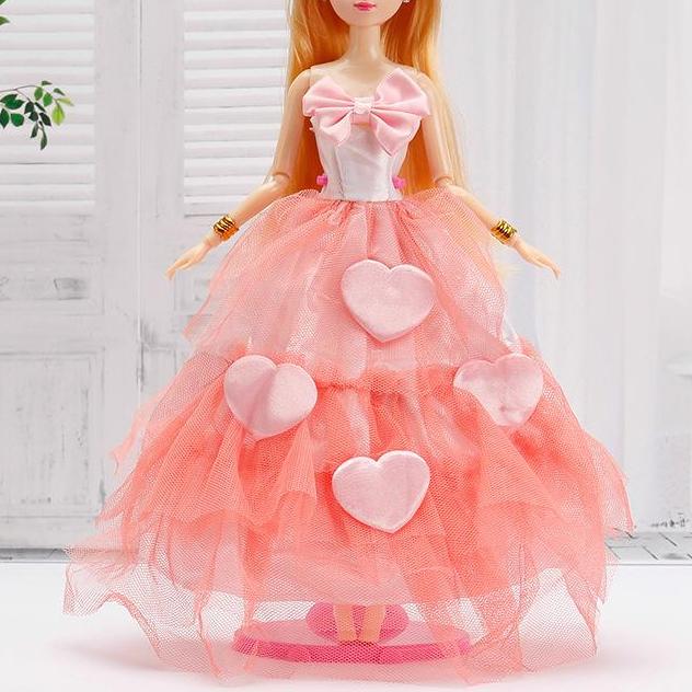 30CM Mini Puppe Sammlung Kleidung Mädchen Spielzeug 3D Große Augen BJD Prinzessin Volle Outfits Kleider Sammlung Kinder Puppe geschenk only clothes von Joom DACH