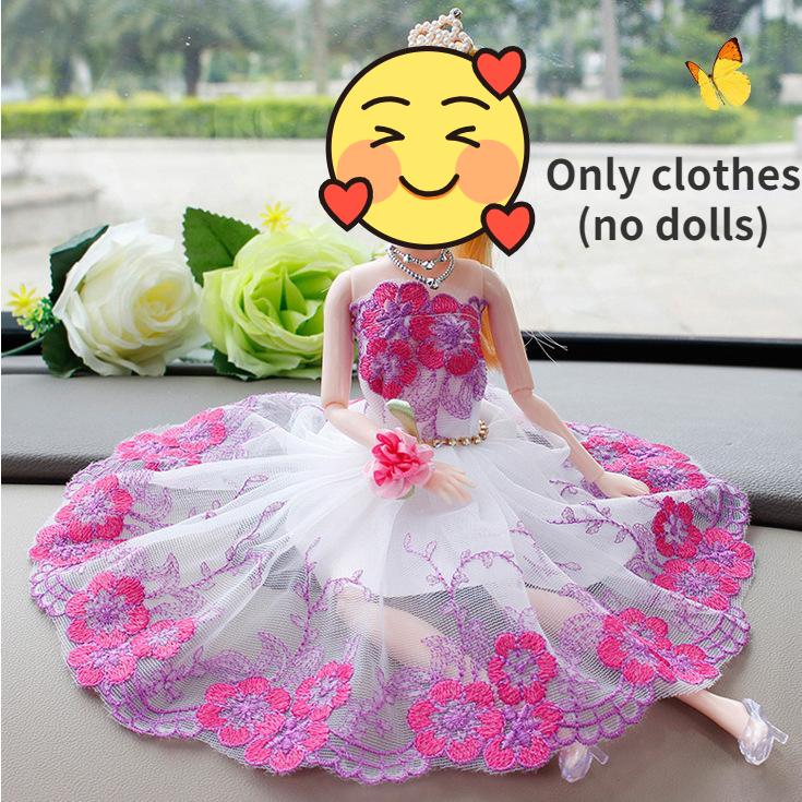 30CM Mini Puppe Sammlung Kleidung Mädchen Spielzeug 3D Große Augen BJD Prinzessin Volle Outfits Kleider Sammlung Kinder Puppe geschenk von Joom DACH
