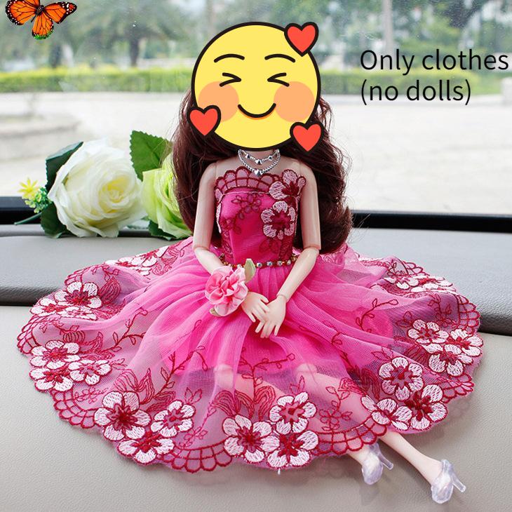 30CM Mini Puppe Sammlung Kleidung Mädchen Spielzeug 3D Große Augen BJD Prinzessin Volle Outfits Kleider Sammlung Kinder Puppe geschenk von Joom DACH