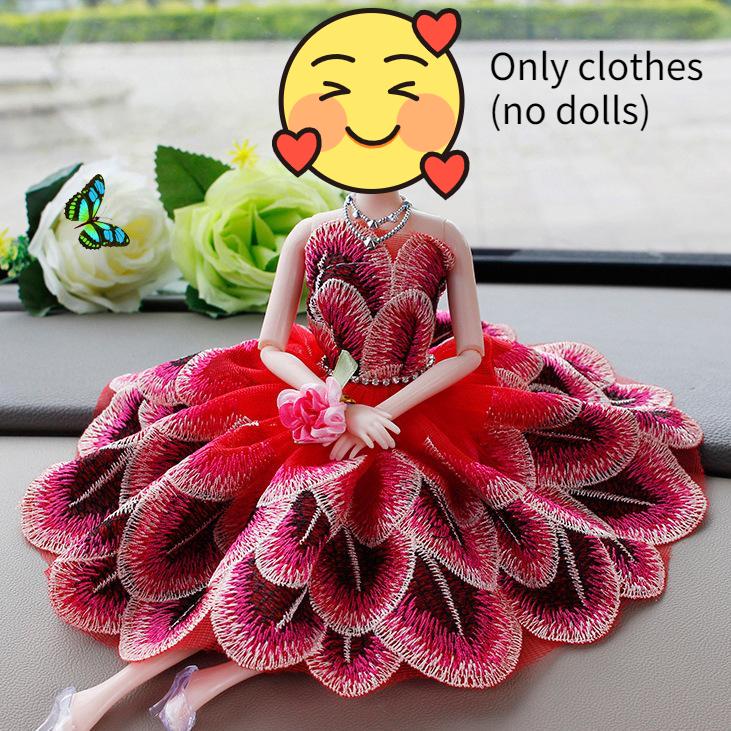 30CM Mini Puppe Sammlung Kleidung Mädchen Spielzeug 3D Große Augen BJD Prinzessin Volle Outfits Kleider Sammlung Kinder Puppe geschenk von Joom DACH