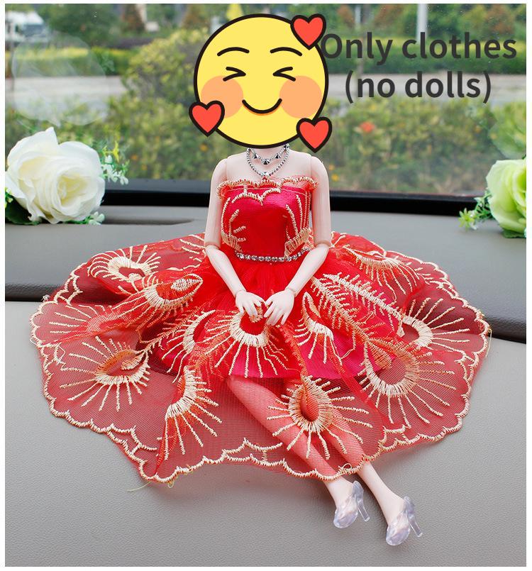 30CM Mini Puppe Sammlung Kleidung Mädchen Spielzeug 3D Große Augen BJD Prinzessin Volle Outfits Kleider Sammlung Kinder Puppe geschenk von Joom DACH