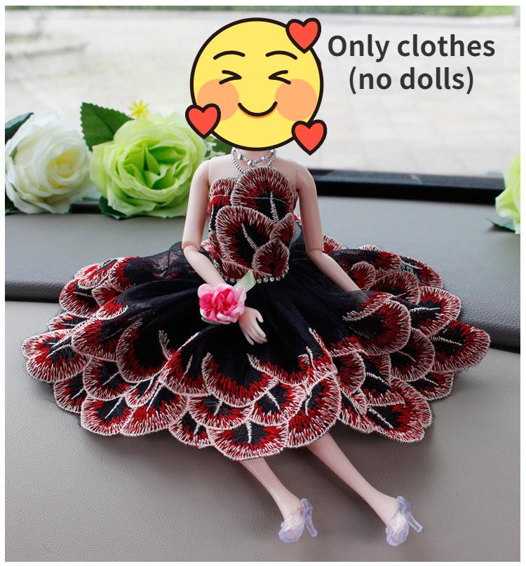 30CM Mini Puppe Sammlung Kleidung Mädchen Spielzeug 3D Große Augen BJD Prinzessin Volle Outfits Kleider Sammlung Kinder Puppe geschenk von Joom DACH