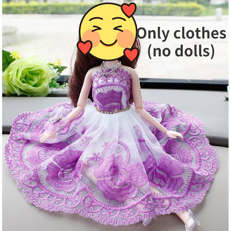 30CM Mini Puppe Sammlung Kleidung Mädchen Spielzeug 3D Große Augen BJD Prinzessin Volle Outfits Kleider Sammlung Kinder Puppe geschenk von Joom DACH