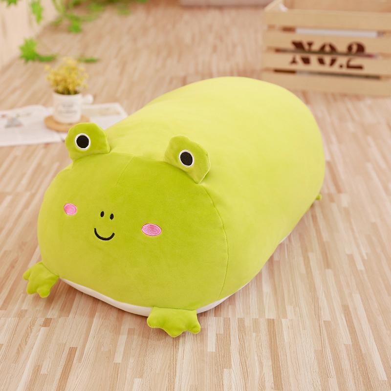 30CM Weiches Und Niedliches Plüschtier Daunenbaumwolle Tier Pinguin Katze Schwein Schlaf Langes Kissen Weiches Plüschkissen von Joom DACH