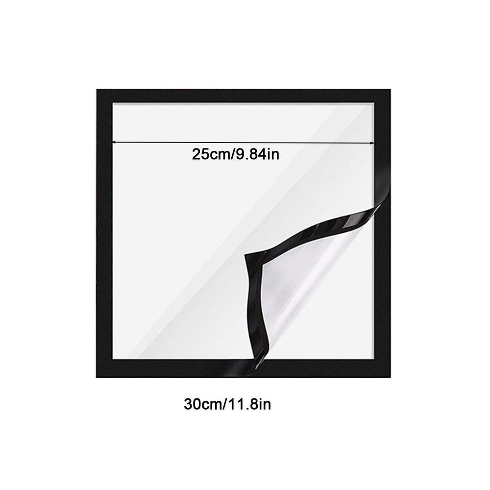 30x30cm Magnetische Kinderkunstrahmen Kinder Frametory Für Poster Foto Zeichnung Gemälde Bilder Ausstellung Heimdekoration schwarz von Joom DACH