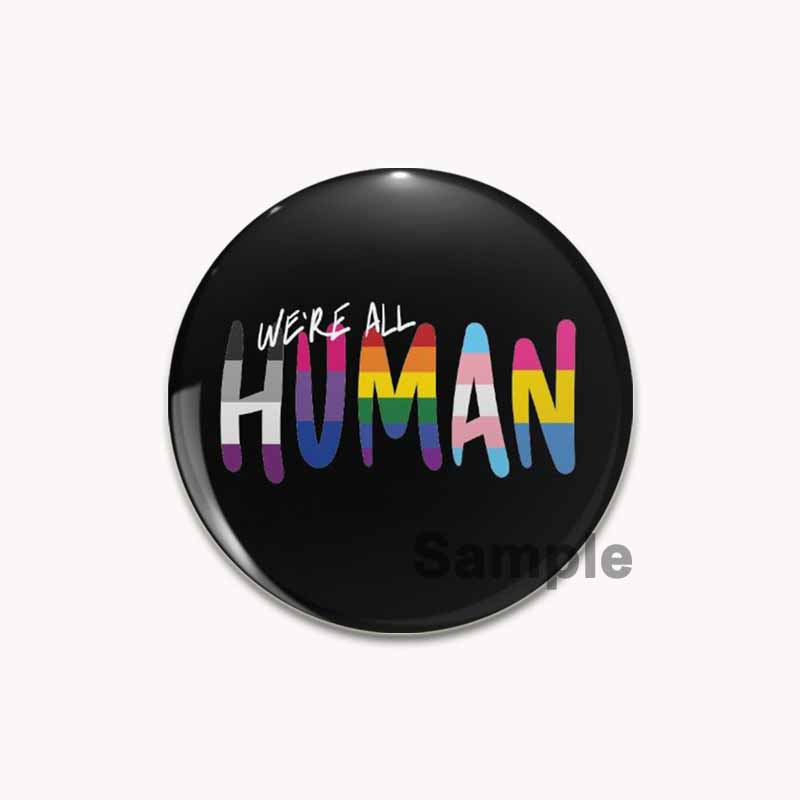 32/44/58mm Cartoon Tier Schmetterling/Krieger Gans/Gestapelte Katze Abzeichen Kunst Schreiben Being Kind Ist Punk Broschen Rucksack Zubehör Decor Pin 32mm von Joom DACH