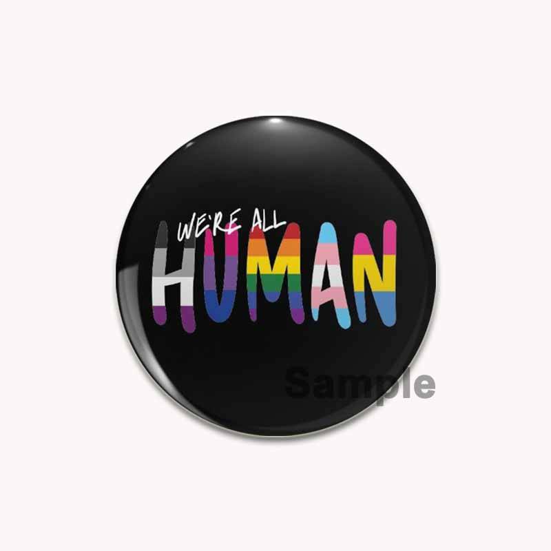 32/44/58mm Cartoon Tier Schmetterling/Krieger Gans/Gestapelte Katze Abzeichen Kunst Schreiben Being Kind Ist Punk Broschen Rucksack Zubehör Decor Pin 32mm von Joom DACH