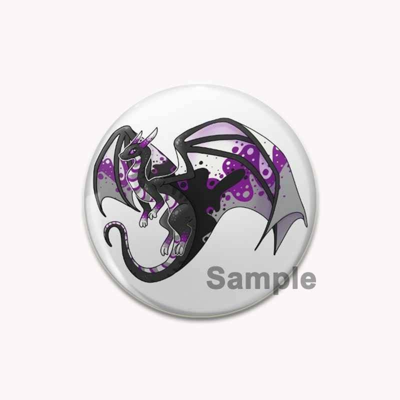 32/44/58mm Cartoon Tier Schmetterling/Krieger Gans/Gestapelte Katze Abzeichen Kunst Schreiben Being Kind Ist Punk Broschen Rucksack Zubehör Decor Pin 58mm von Joom DACH