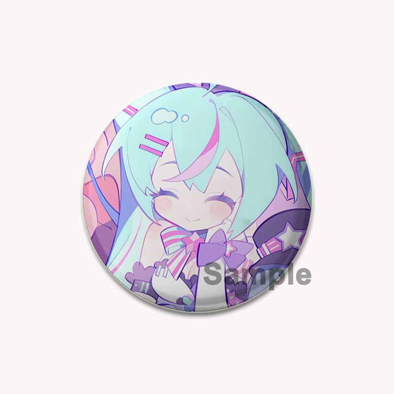 32/44/58mm Needy Girl Overdose Spiel Emaille Pin Niedliche Anime Broschen Handgefertigte Anstecknadeln Cartoon Abzeichen Rucksack Hut Schmuck Accessoires 32mm von Joom DACH