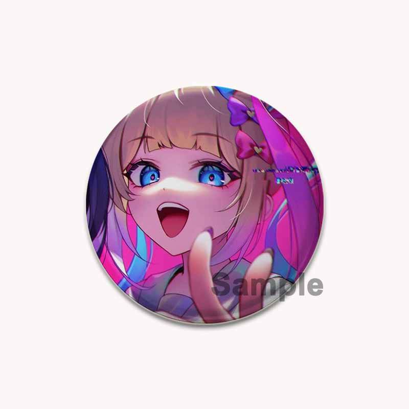 32/44/58mm Needy Girl Overdose Spiel Emaille Pin Niedliche Anime Broschen Handgefertigte Anstecknadeln Cartoon Abzeichen Rucksack Hut Schmuck Accessoires 32mm von Joom DACH