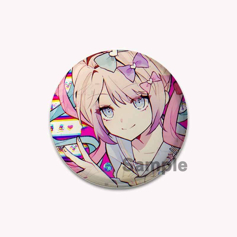 32/44/58mm Needy Girl Overdose Spiel Emaille Pin Niedliche Anime Broschen Handgefertigte Anstecknadeln Cartoon Abzeichen Rucksack Hut Schmuck Accessoires 32mm von Joom DACH