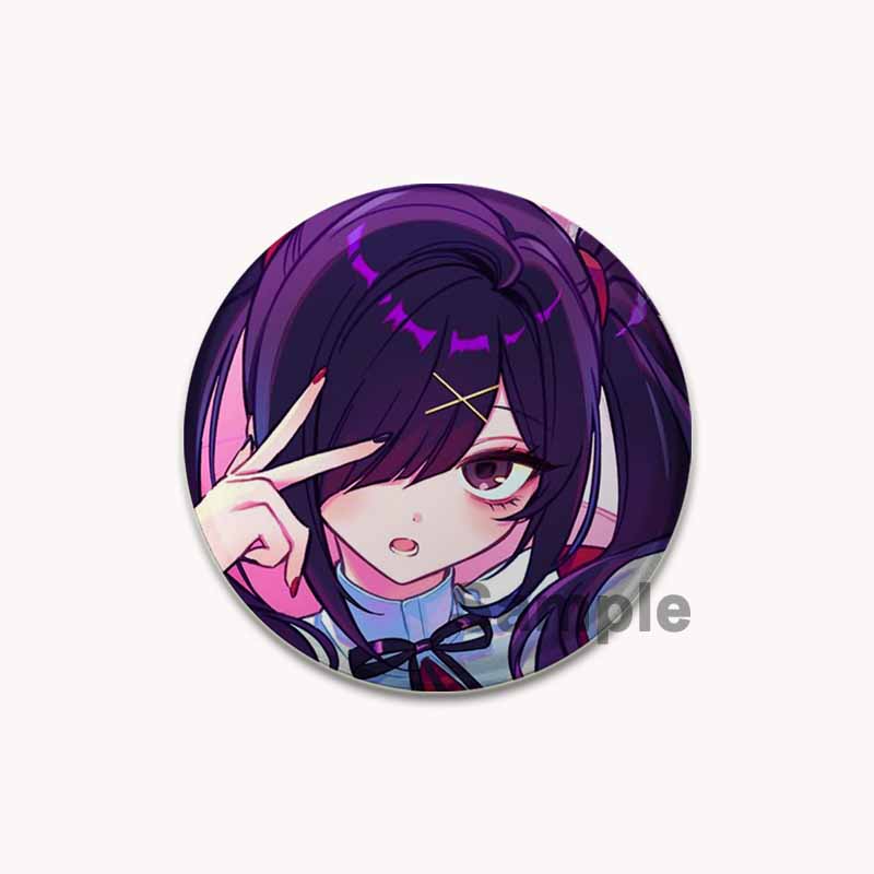 32/44/58mm Needy Girl Overdose Spiel Emaille Pin Niedliche Anime Broschen Handgefertigte Anstecknadeln Cartoon Abzeichen Rucksack Hut Schmuck Accessoires 32mm von Joom DACH