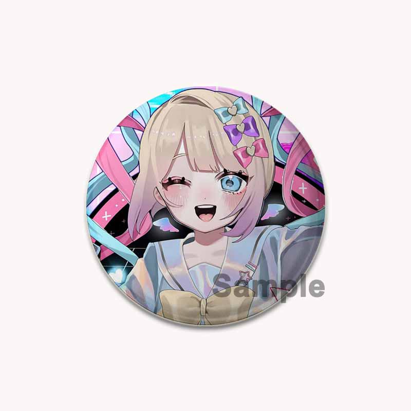 32/44/58mm Needy Girl Overdose Spiel Emaille Pin Niedliche Anime Broschen Handgefertigte Anstecknadeln Cartoon Abzeichen Rucksack Hut Schmuck Accessoires 32mm von Joom DACH