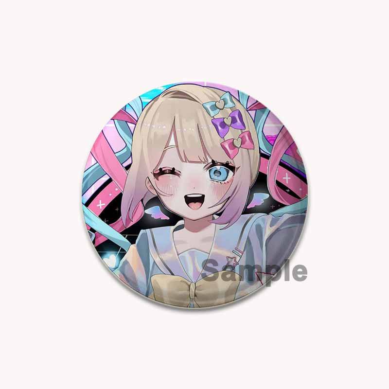 32/44/58mm Needy Girl Overdose Spiel Emaille Pin Niedliche Anime Broschen Handgefertigte Anstecknadeln Cartoon Abzeichen Rucksack Hut Schmuck Accessoires 32mm von Joom DACH