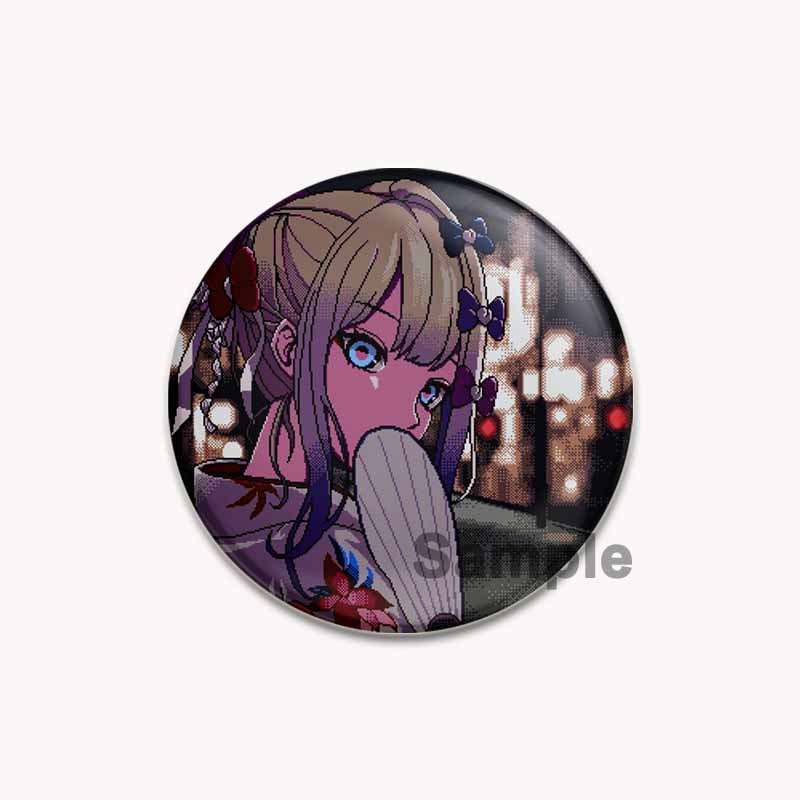 32/44/58mm Needy Girl Overdose Spiel Emaille Pin Niedliche Anime Broschen Handgefertigte Anstecknadeln Cartoon Abzeichen Rucksack Hut Schmuck Accessoires 32mm von Joom DACH