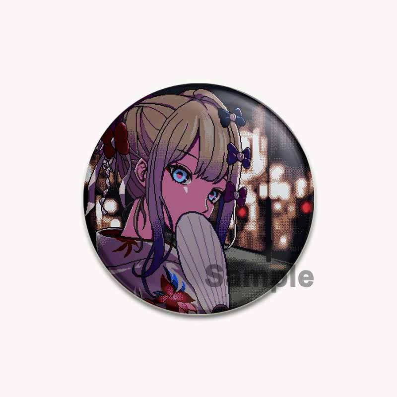 32/44/58mm Needy Girl Overdose Spiel Emaille Pin Niedliche Anime Broschen Handgefertigte Anstecknadeln Cartoon Abzeichen Rucksack Hut Schmuck Accessoires 32mm von Joom DACH