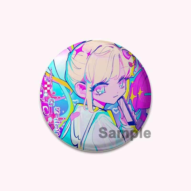 32/44/58mm Needy Girl Overdose Spiel Emaille Pin Niedliche Anime Broschen Handgefertigte Anstecknadeln Cartoon Abzeichen Rucksack Hut Schmuck Accessoires 44mm von Joom DACH