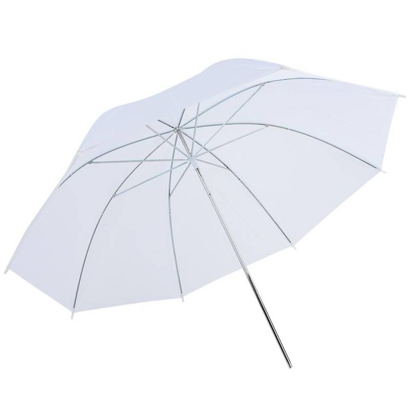 33 Zoll durchscheinender weißer weicher Regenschirm für Fotografie-Studio-Blitzlicht-Diffusor Softlight von Joom DACH
