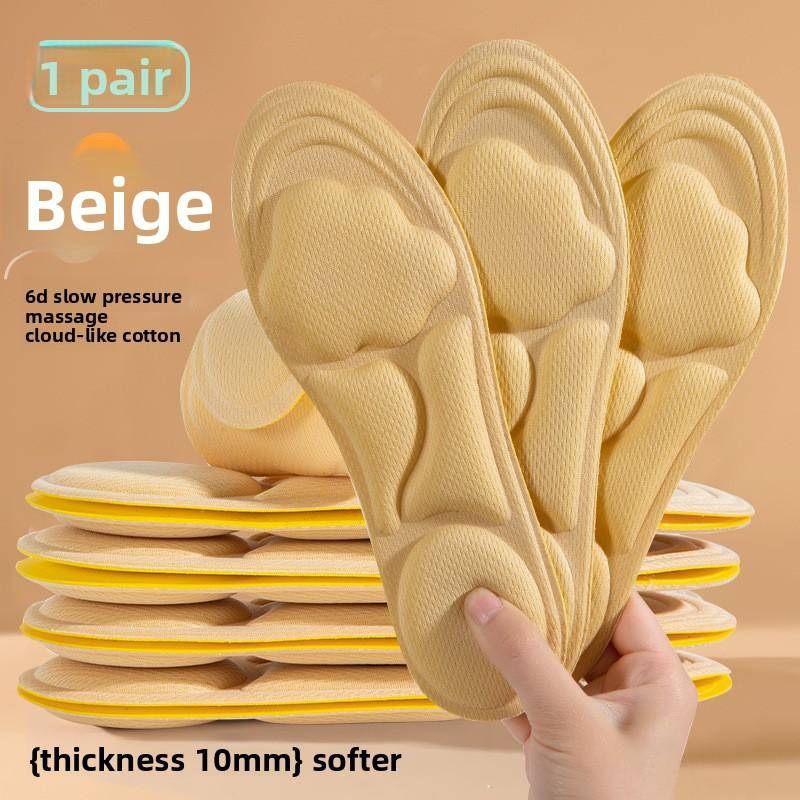 35-46 Atmungsaktive Bequeme Einlegesohlen, Damen High Heels, Sportschuhe, Freizeit-Einlegesohlen, Schuhzubehör, Herren und Damen Tägliches Schuhzubehör 35-36(1pairs) von Joom DACH