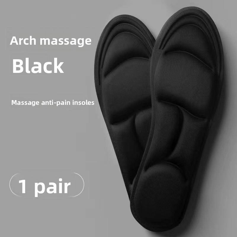 35-46 Atmungsaktive Bequeme Einlegesohlen, Damen High Heels, Sportschuhe, Freizeit-Einlegesohlen, Schuhzubehör, Herren und Damen Tägliches Schuhzubehör 37-38(1pairs) von Joom DACH