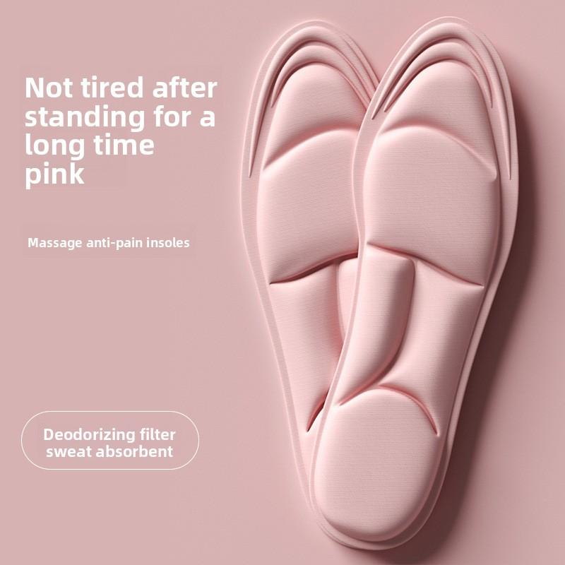 35-46 Atmungsaktive Bequeme Einlegesohlen, Damen High Heels, Sportschuhe, Freizeit-Einlegesohlen, Schuhzubehör, Herren und Damen Tägliches Schuhzubehör 39-40(1pairs) von Joom DACH