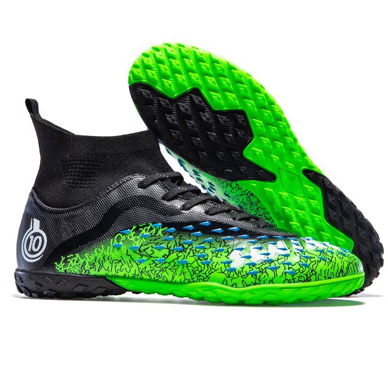 35-46 Herren High-Top-Fußballschuhe Große Größe Nägel Leder Jungen Fußballschuhe Nageln Anti-Rutsch-Fußballschuhe 41 schwarz 35-46 Herren High-Top-Fußballschuhe Große Größe Nägel Leder Jungen Fußballschuhe Nageln Anti-Rutsch-Fußballschuhe 41 schwarz von Joom DACH