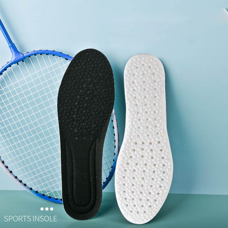 35-46 Sportschuhe Einlegesohle Bequeme Plantarfasziitis-Einlegesohlen für Füße Mann Frauen Orthopädische Schuhsohle Laufzubehör 40 schwarz von Joom DACH