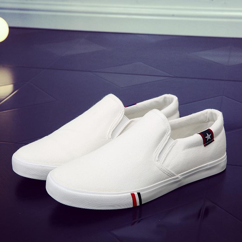 35–47 Herren/Damen, lässige Segeltuchschuhe, verschleißfeste flache Schuhe 47 weiß 35–47 Herren/Damen, lässige Segeltuchschuhe, verschleißfeste flache Schuhe 47 weiß von Joom DACH