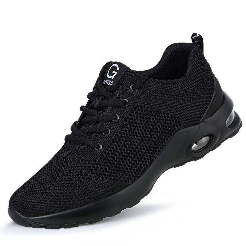 35-50 Air Kissen Arbeits Schuhe Für Männer Anti-Smashing Stahl Kappe Pannensichere Bau Sicherheit Schuhe Turnschuhe männlichen Schuhe 45 von Joom DACH