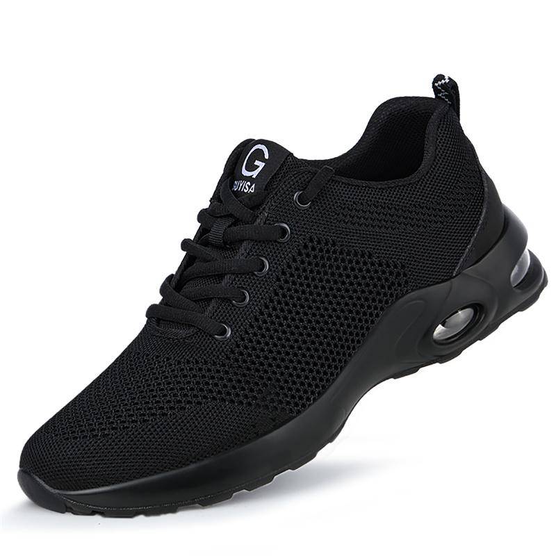 35-50 Air Kissen Arbeits Schuhe Für Männer Anti-Smashing Stahl Kappe Pannensichere Bau Sicherheit Schuhe Turnschuhe männlichen Schuhe 45 von Joom DACH