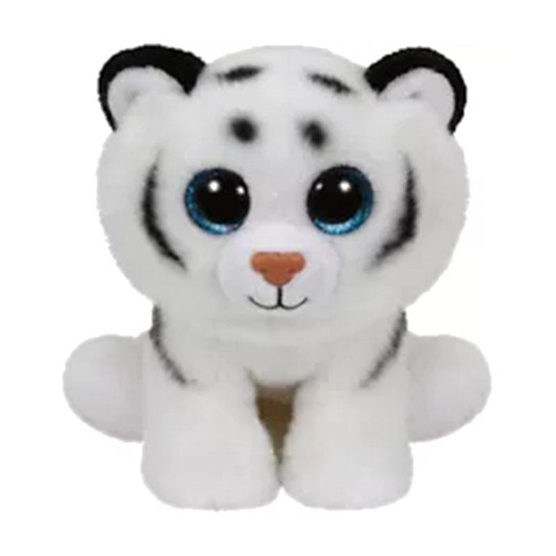35 cm große Augen weißer Tiger Tundra Plüschtier süße Tierpuppe Kinder Geburtstag Weihnachten Neujahr Geschenke 35cm Tigerprint von Joom DACH