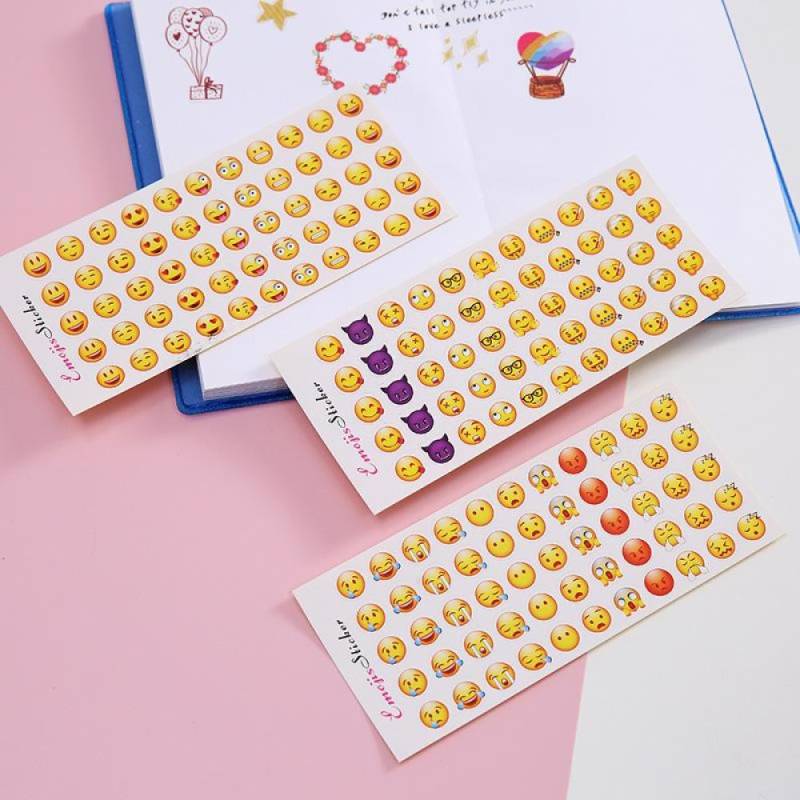 36 Blatt Aufkleber für Tagebuch Kinder Kind Koreanische Smiley-Aufkleber Schreibwarenbedarf Journalaufkleber fürs Büro Emoji-Aufkleber für die Schule 36 Sheet/Set von Joom DACH