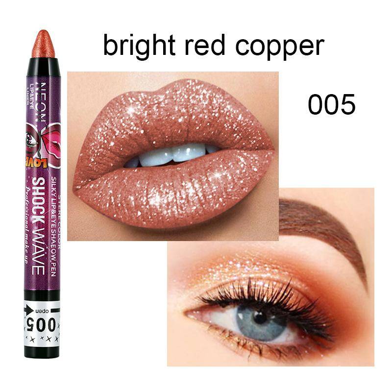 36 farbe Lidschatten Stift Lippenstift Wasserdicht 2-in-1 Lidschatten Stick Set von Joom DACH