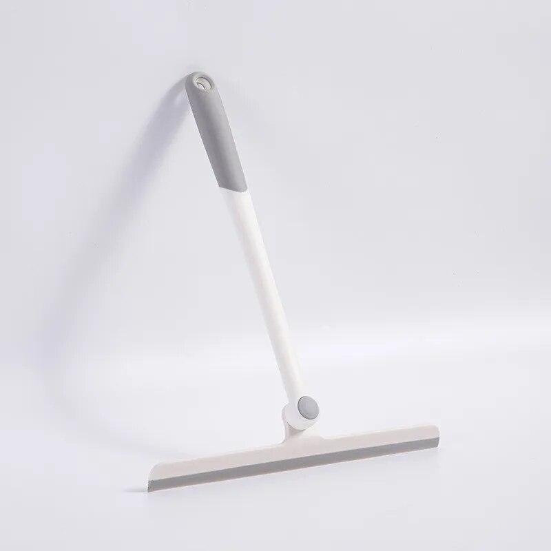 360 Grad drehbarer Duschabzieher, Glaswischer, Schaber, Rakelreiniger, Badezimmerspiegel, Schaber, Reinigungswerkzeug grau von Joom DACH