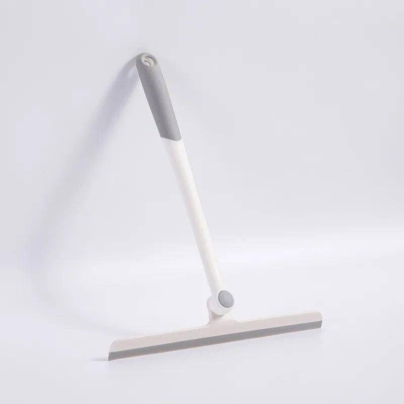 360 Grad drehbarer Duschabzieher, Glaswischer, Schaber, Rakelreiniger, Badezimmerspiegel, Schaber, Reinigungswerkzeug grau von Joom DACH